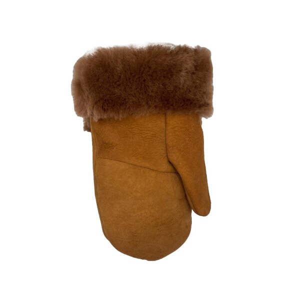 Shearling Sheepskin Leather Mittens – Winter Mittens for Men & Wom… - Picture 6 of 8